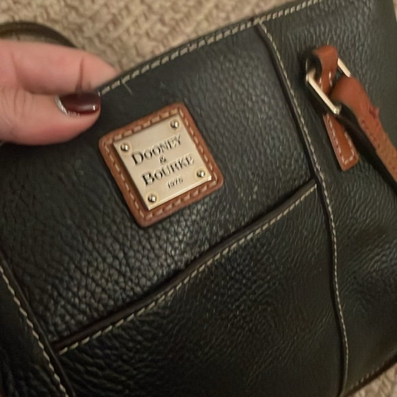 Dooney & Bourke Leather Tote - Picture 3 of 5